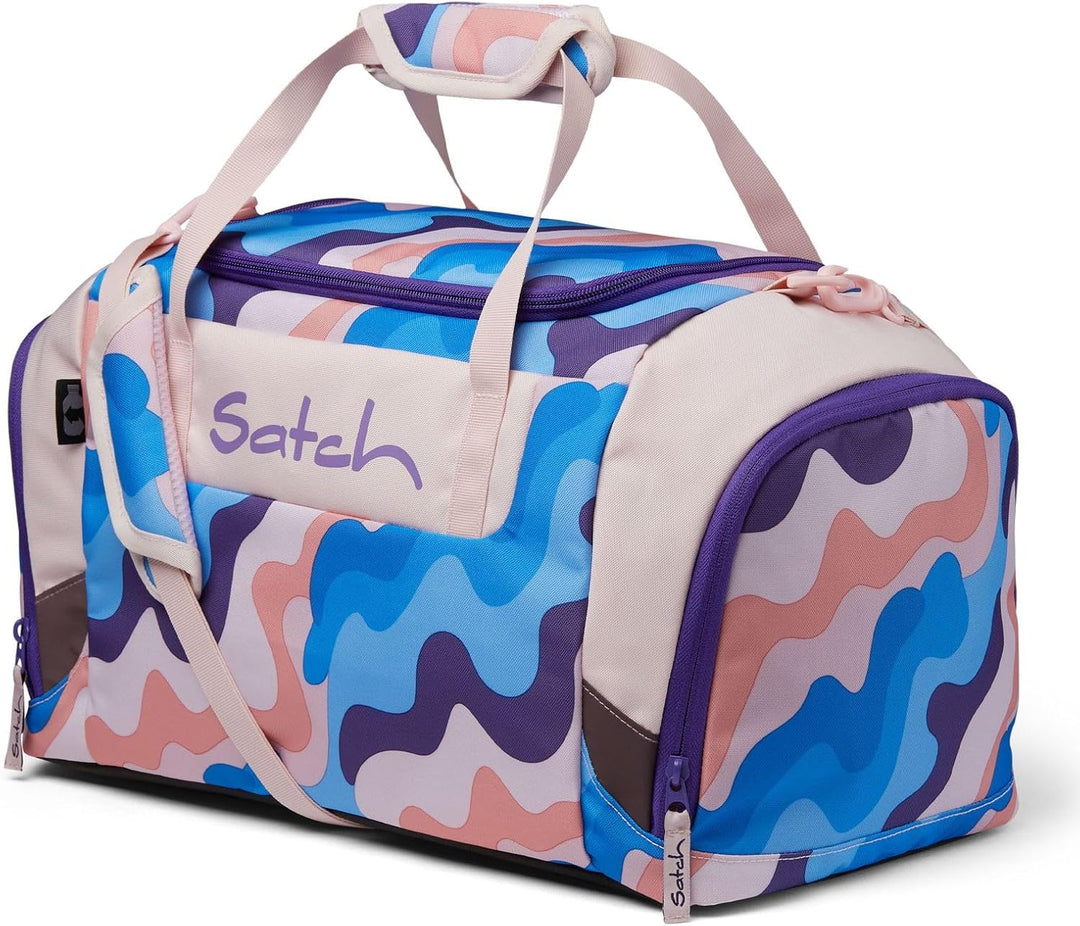 satch Sporttasche 25L Stauraum Nassfach Schuhfach Reissverschlussfach Schultergurt Tragegriffe gepol