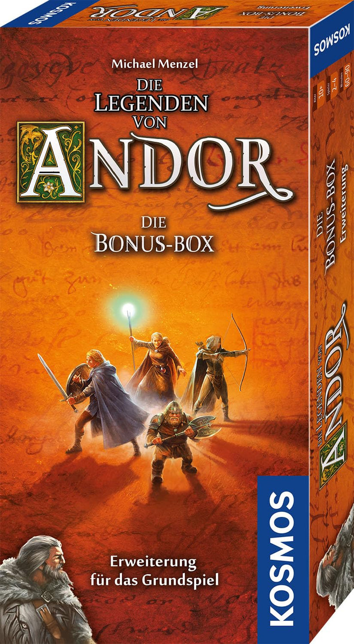 Kosmos Die Legenden von Andor - Die Bonus Box | Variantenreiche Erweiterung für den Fantasy-Klassike