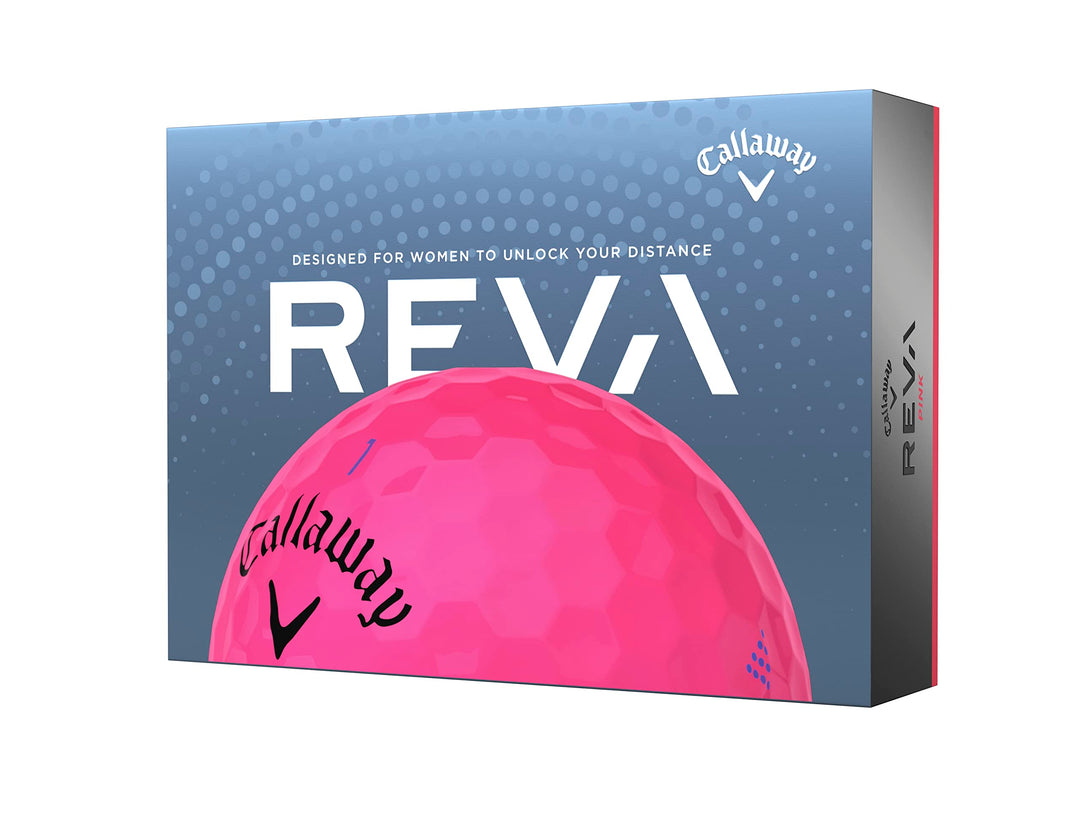 Callaway REVA Golfbälle 2023 Rosa, Rosa