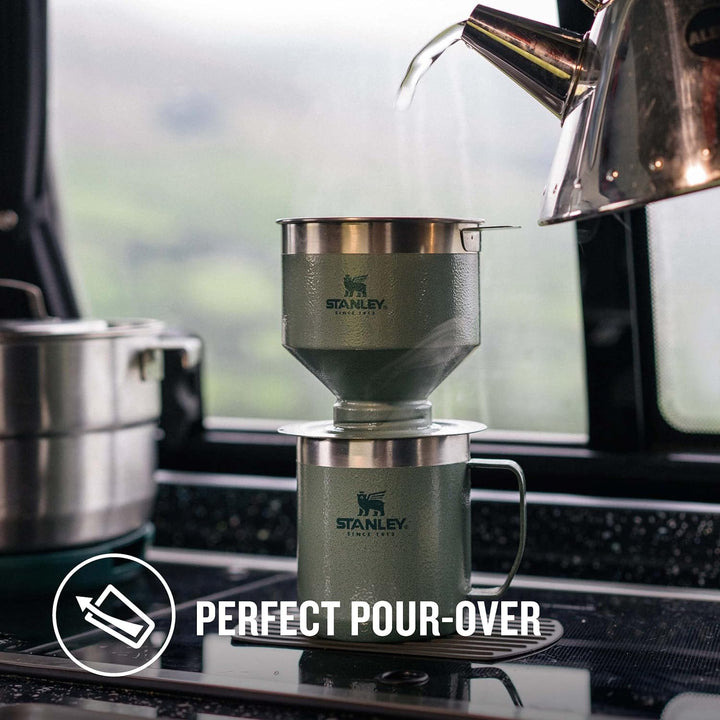 Stanley Perfect Brew Pour Over Kaffeebereiter - Ergibt 1-6 Tassen - Kaffeefilter Wiederverwendbar Ed