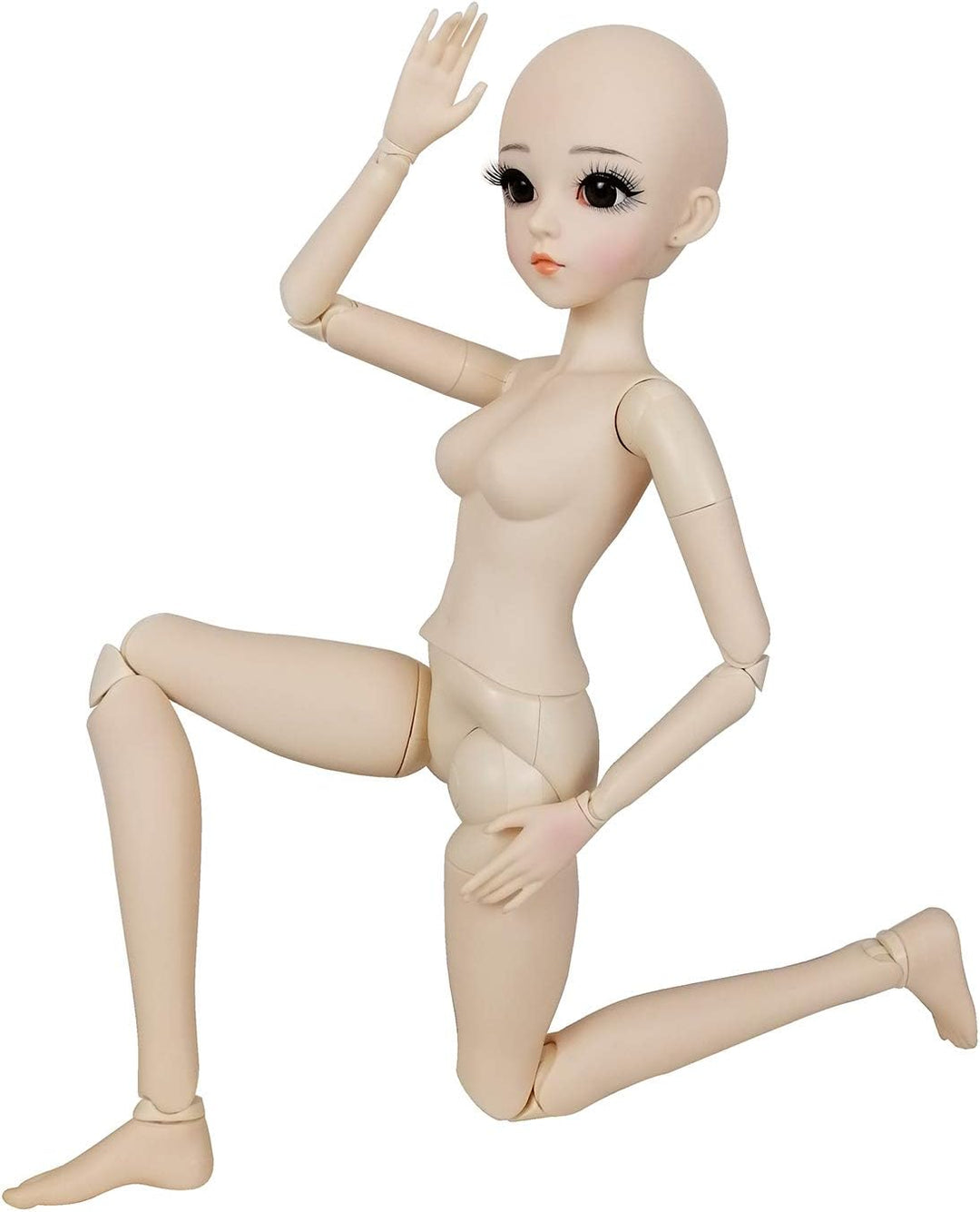 Eva BJD Massgeschneiderte 1/3 BJD Puppe 56cm 22inch DIY Kugelgelenk Puppen Nackte Gelenkpuppen