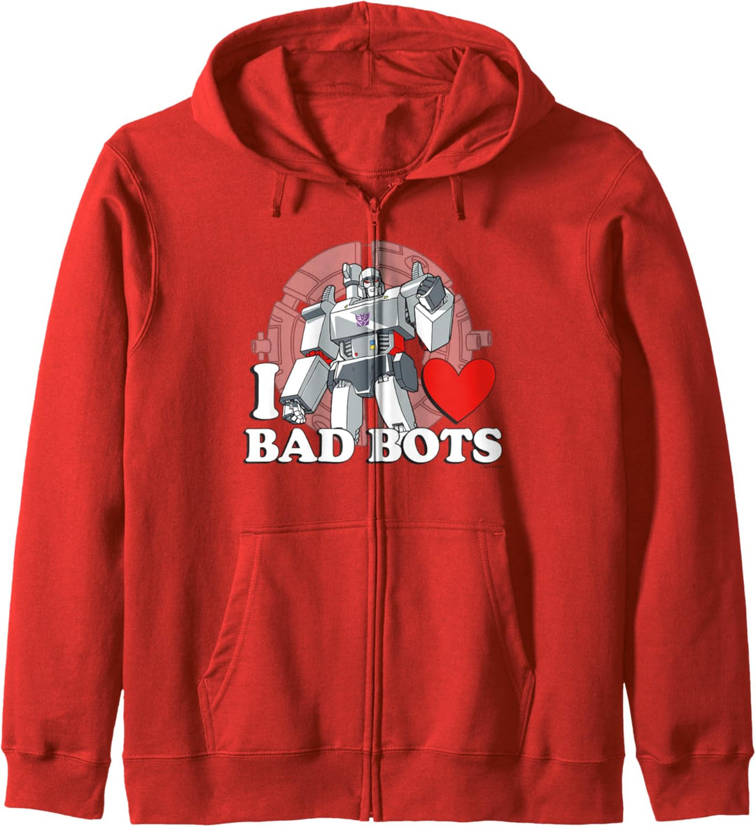 Transformers Valentinstag Megatron I Heart Bad Bots Kapuzenjacke