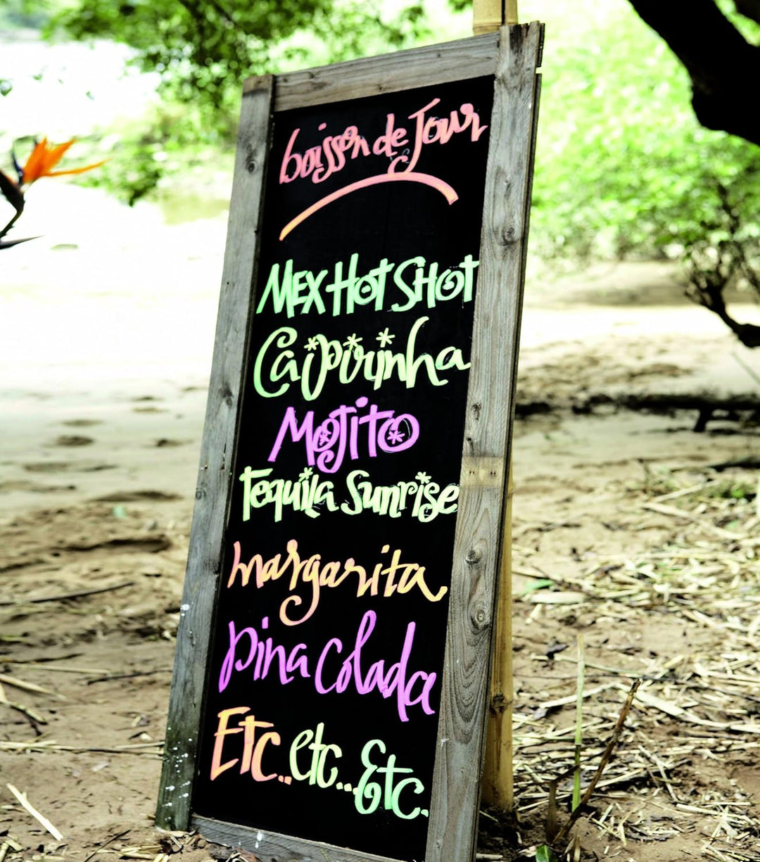 edding 4095 Kreidemarker - neon-pink - 10 Kreidestifte - Rundspitze 2-3 mm - Kreidestift für Tafel a