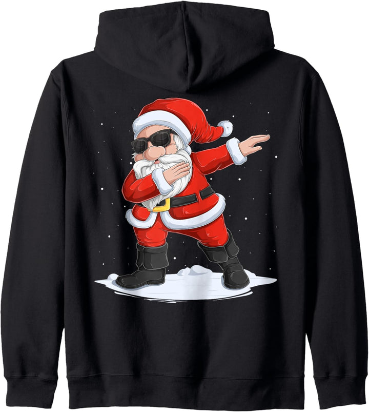 Santa XMAS Dab Dabbing Weihnachtsmann Kapuzenjacke