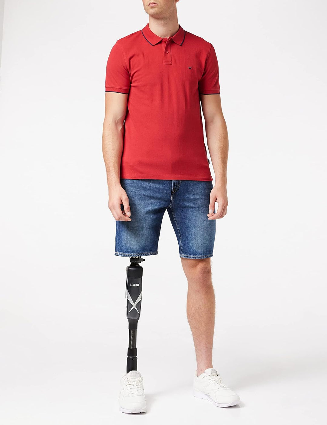 Wrangler Herren Polo Shirt Navy Shirt (1er Pack) S Rot (Red X47), S Rot (Red X47)