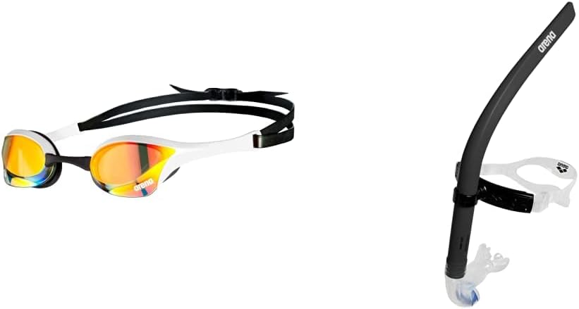 arena Unisex – Erwachsene Cobra Ultra Swipe Mr (Yell-White) Swim Goggles, Mehrfarbig, 1 Modern, Mode