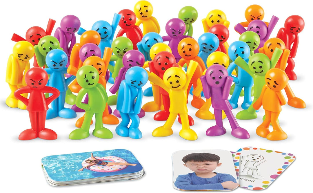 Learning Resources All About Me Aktivitätsset Gefühle – 54 Teile, ab 3 Jahren, sozio-emotionale Lern