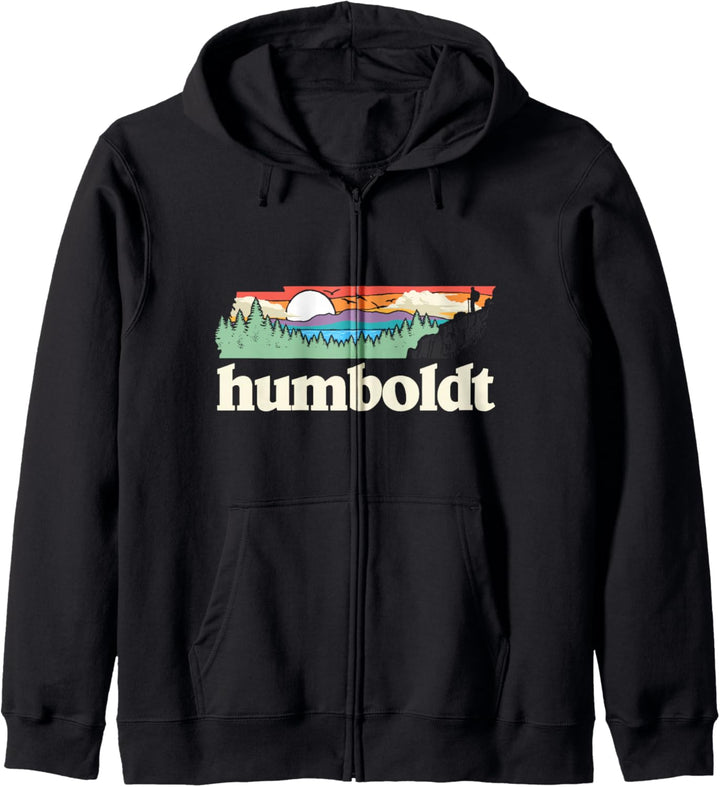 Humboldt Tennessee Outdoors Retro Nature Graphic Kapuzenjacke