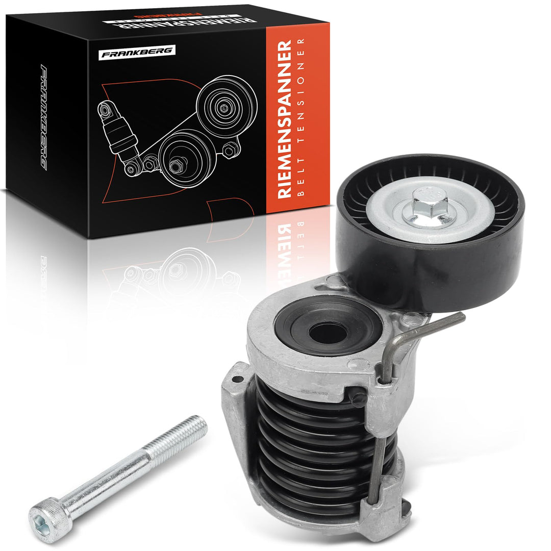 Frankberg Spannrolle Riemenspanner für 1er E81 E87 E88 E82 116i 118i 120i 3er E90 E91 E92 E93 316i 3