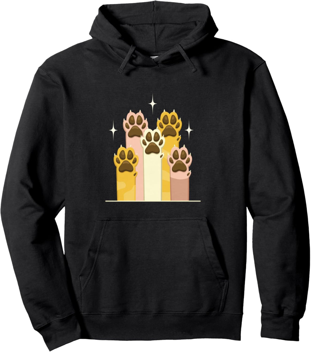 Hundepfoten Pullover Hoodie