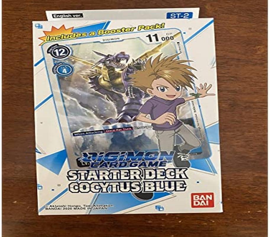 Digimon Kartenspiel: Starter Deck - Cocytus Blue ST-2 Starter Deck Digimon Kartenspiel: Starter Deck