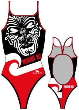 Turbo Damen Maori Nz Bikini-Unterteile M Rot / Schwarz, M Rot / Schwarz