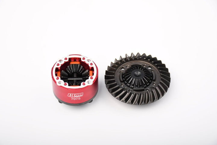 4140 Medium Carbon Steel + 7075 Aluminium Alloy Front & Rear Complete Differential for Traxxas 1:5 X