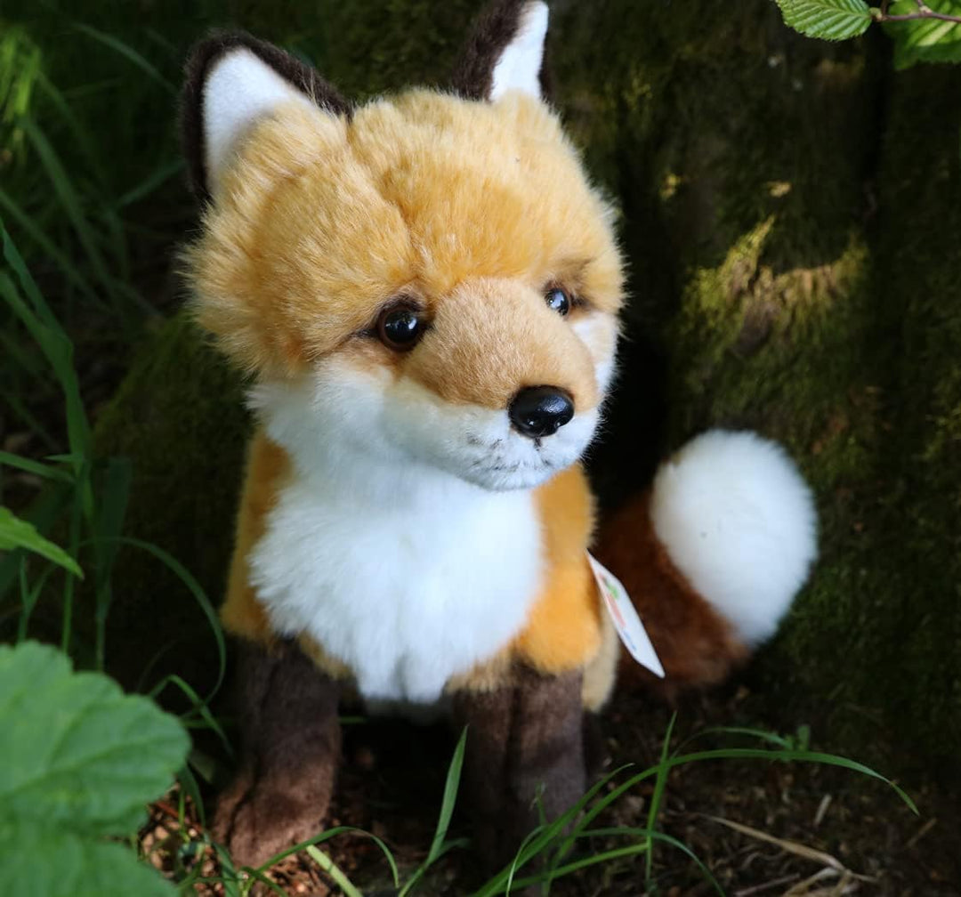 Uni-Toys - Rotfuchs klassisch - 27 cm (Höhe) - Plüsch-Fuchs, Waldtier - Plüschtier, Kuscheltier Sing