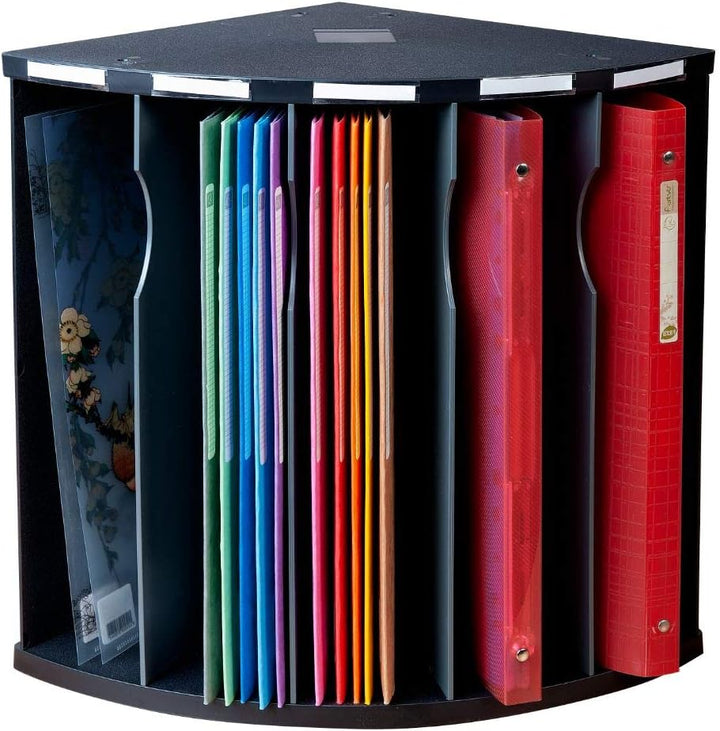 Exacompta 393714D 3er Pack Ergonomische Sortierablage THE CORNER mit 5 Fächern für Ordner, Mappen, H