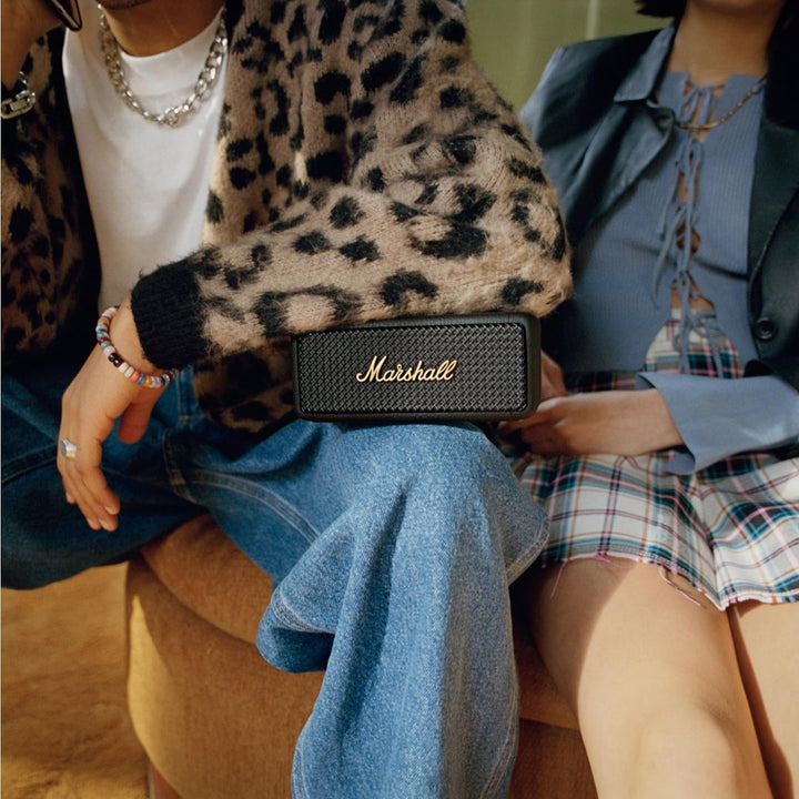 Marshall Emberton II Bluetooth Tragbarer Lautsprecher, Kabelloser, Wasserabweisend - Schwarz und Mes