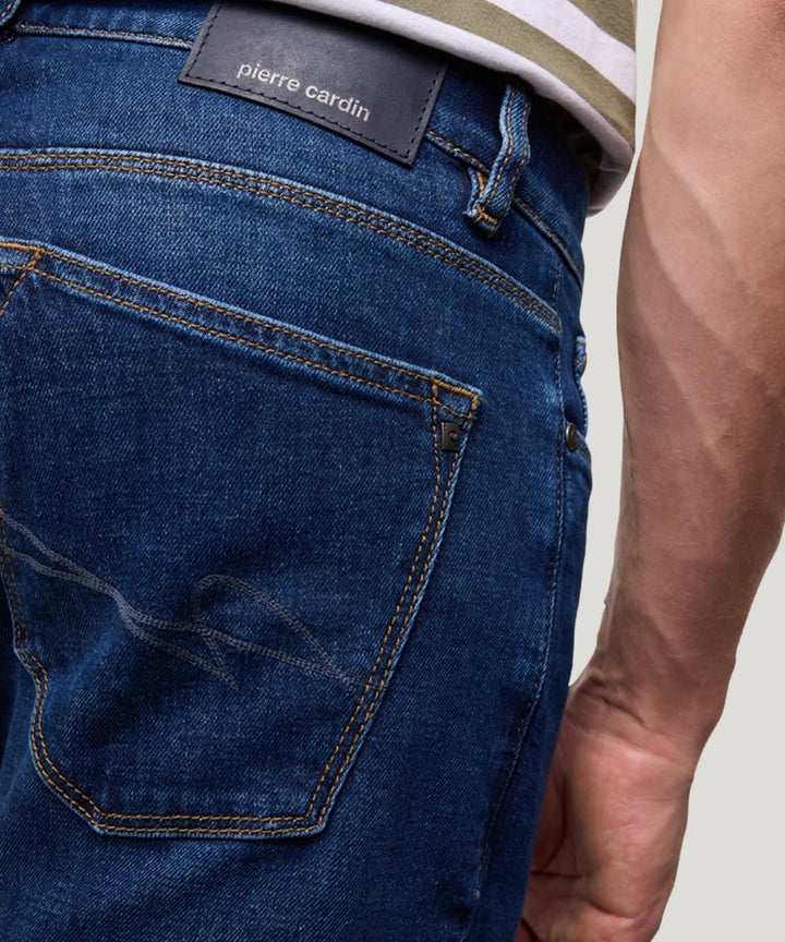 Pierre Cardin Herren Jeans Dijon | Männer Hose | Comfort Fit | Used Washed 30W / 30L Ocean Blue Fash