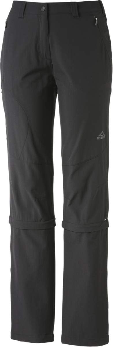 McKINLEY Damen Abzipphose Mandorak, 34 Schwarz