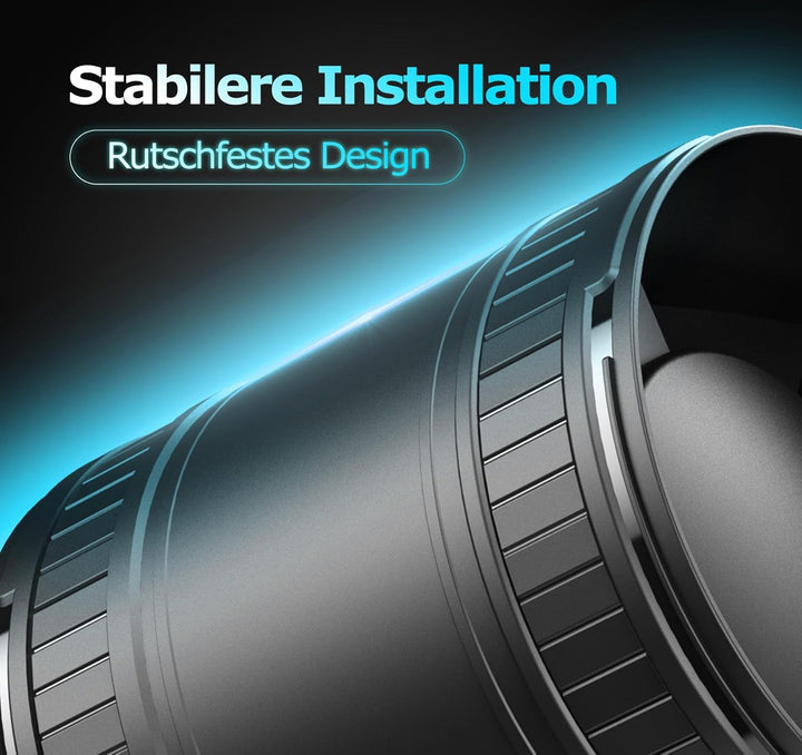Rohrventilator 100 mm Regelbare Geschwindigkeit, 80-310 m³/h Rauchabzug Ventilator, Rohrlüfter Leise