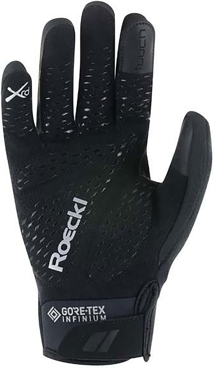 Roeckl Runaz Winter Fahrrad Handschuhe lang schwarz/weiss 2023 8, 8