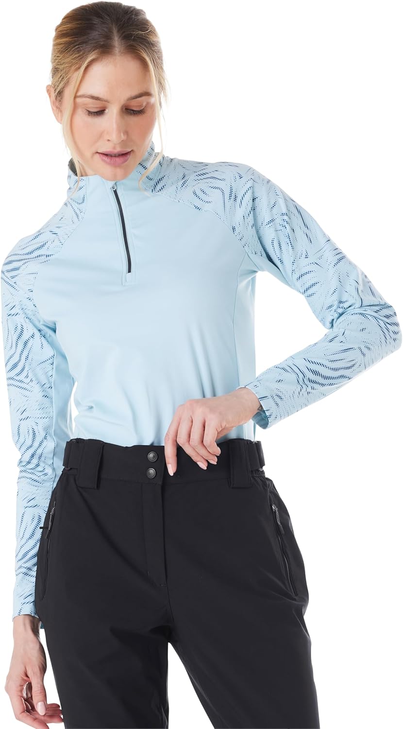 Killtec Damen Funktionshose/Skihose mit abnehmbaren Trägern, Kantenschutz und Schneefang Ksw 249 Wmn