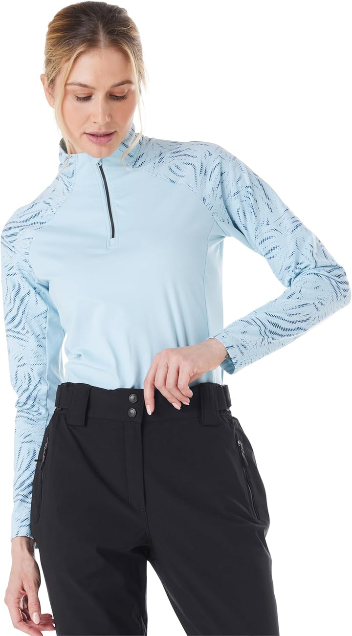 Killtec Damen Funktionshose/Skihose mit abnehmbaren Trägern, Kantenschutz und Schneefang Ksw 249 Wmn