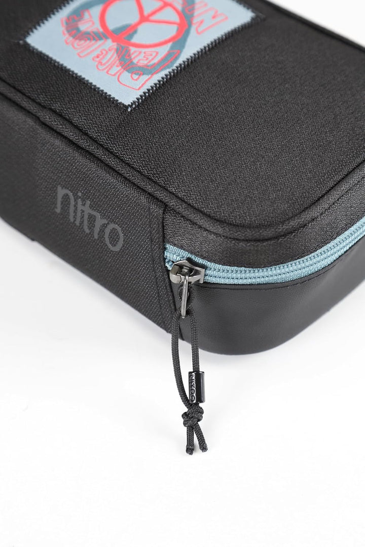 Nitro Pencil Case XL Inkl. Geo Dreieick & Stundenplan, Federmäppchen, Schlampermäppchen, Faulenzer B