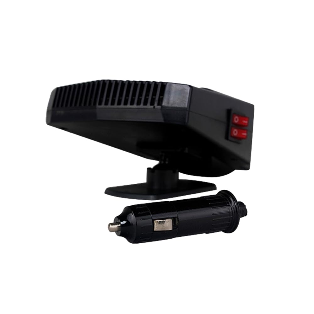 12V 200W Auto Heizlüfter Defroster, Riloer Tragbare Anti-Fog 2-In-1 Heizung/Kühlung Mini-Autoheizung