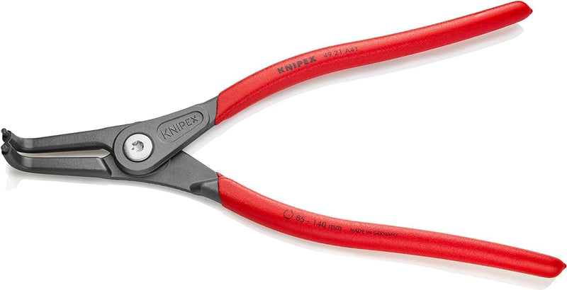 Knipex Präzisions-Sicherungsringzange für Aussenringe auf Wellen grau atramentiert, mit rutschhemmen