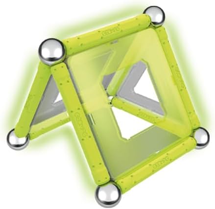 GEOMAG Glow 22 teile Magnetisches spielzeug für Kinder, Geschenk für Jungen und Mädchen im Alter von