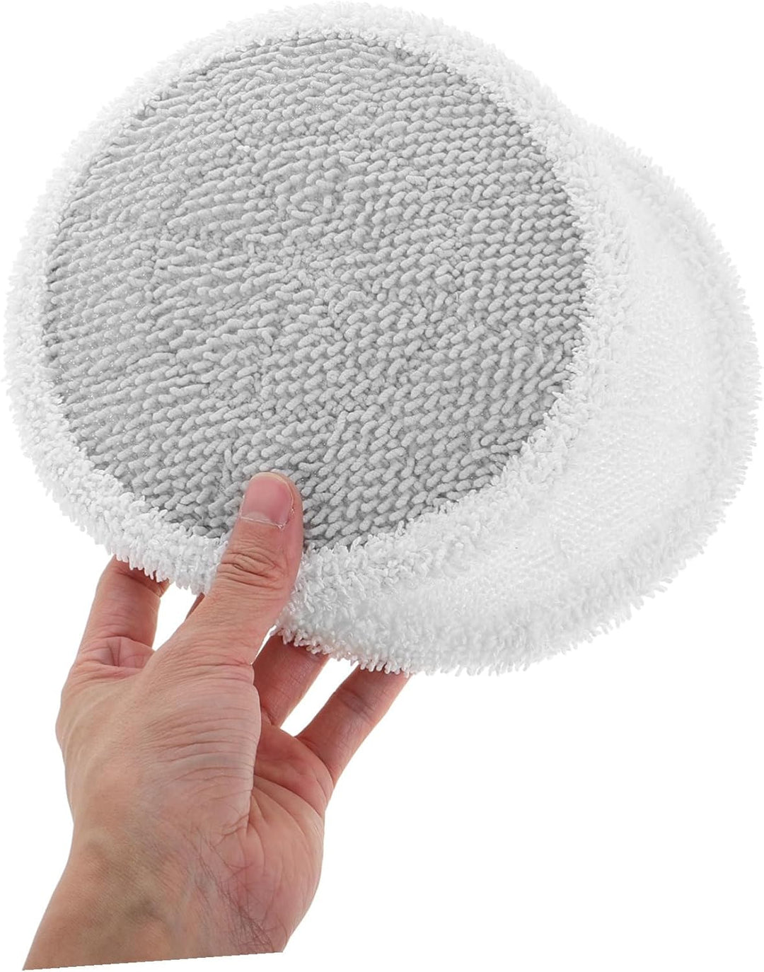 2 Stück Wiederverwendbare Dampfreinigungs Wischmop Pads aus Baumwolle Kompatibel mit Samz Seu Hochab