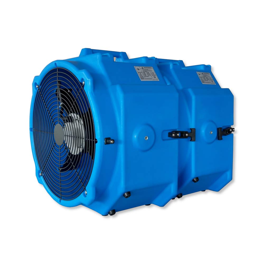 HWS A 3000 Baulüfter Axialventilator inkl. Stundenzähler mit 5500 m³/h