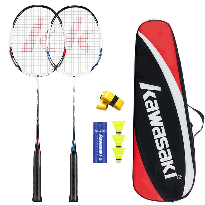 A1 TAAN Kawasaki Graphit Badminton Set Profi Graphit Badminton schläger Leichtgewicht &amp; Hochleistung