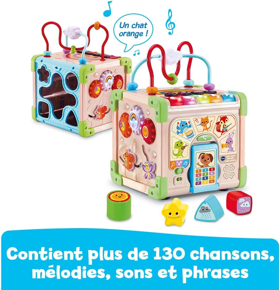 VTECH ELECTRONICS EUROPE BV 80-617105 Animaux Erwachen und Entdecken, Mehrfarbig