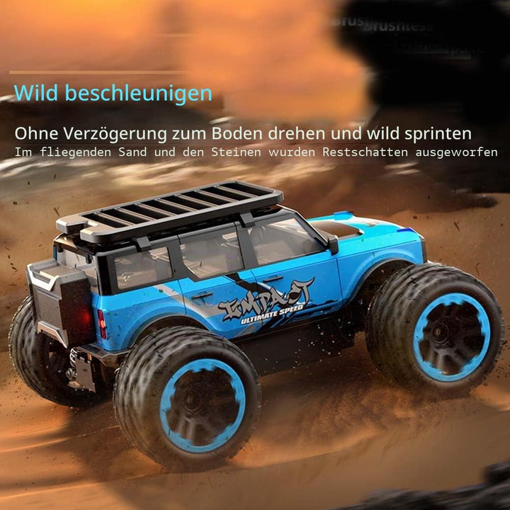 55KM/H Ferngesteuertes Auto für Erwachsene, Hochgeschwindigkeits Bürstenloser Motor RC Buggy All Ter