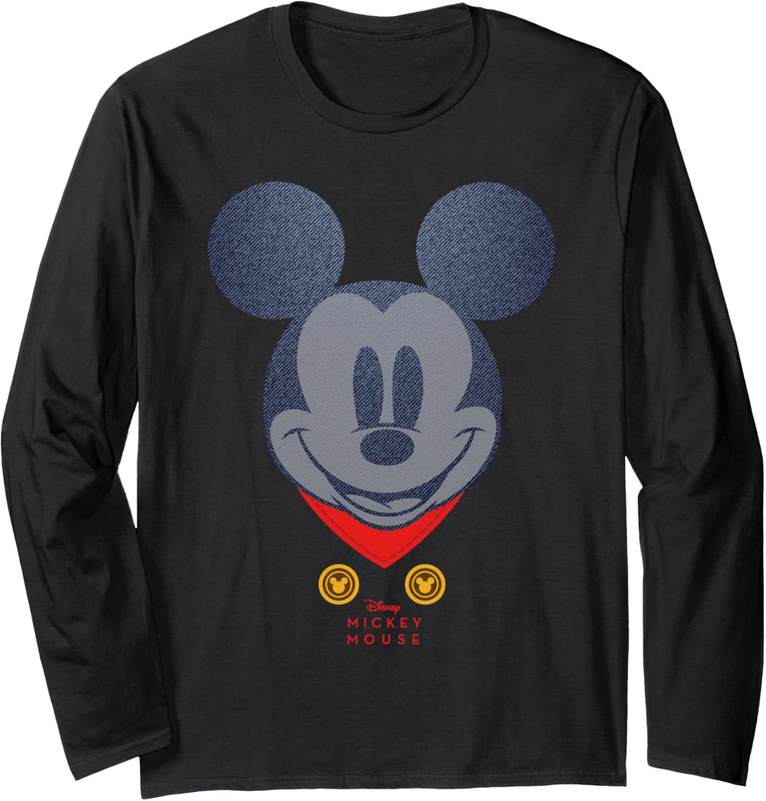 Disney Year of the Mouse Engineer Mickey March Langarmshirt