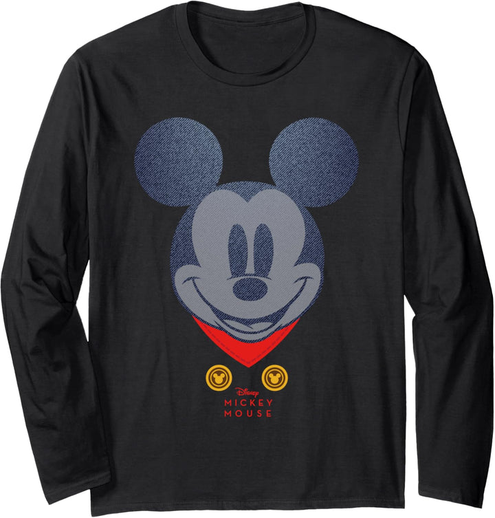 Disney Year of the Mouse Engineer Mickey March Langarmshirt