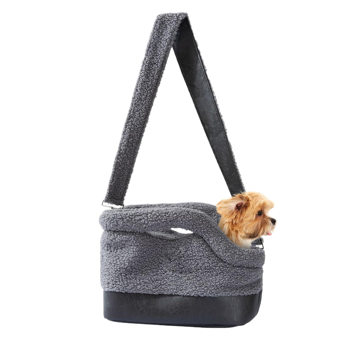 Tragetasche für kleine Hunde, wasserdicht, warm, mit Sicherheitsgurt, Schnalle, für kleine und mitte