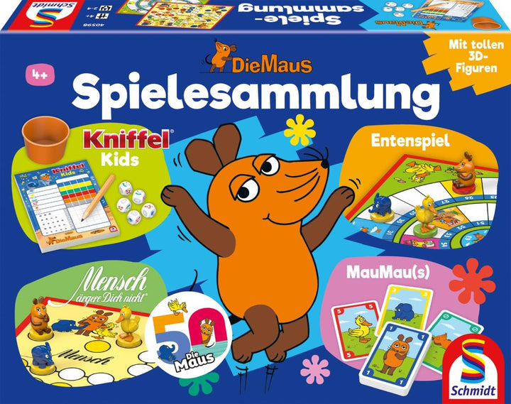 Schmidt Spiele 40598 Die Maus, Spielsammlung, Bunt Single