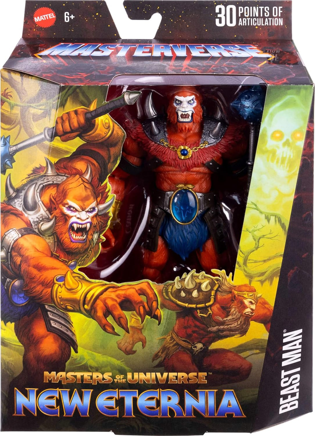 Masters of the Universe Masterverse Actionfigur ca. 18 cm, New Eternia Beast Man, MOTU Spielzeug-Bös