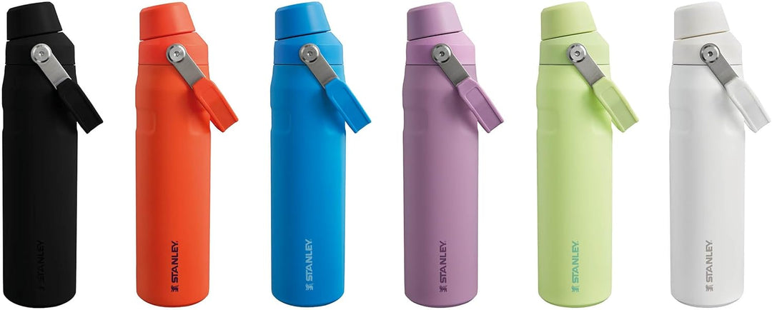 STANLEY 1913 Iceflow Fast Flow Trinkflasche Sport 0.6L - Thermosflasche Hält 10 Stunden Kalt - Spülm