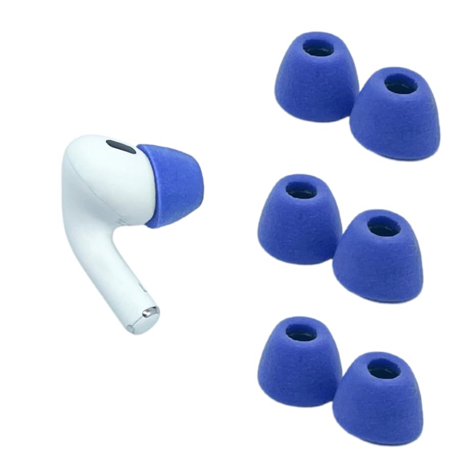 Comply TrueGrip Ohrstöpsel, für Airpods Pro Gen 1 & 2, Electric Blue, Grösse S S Electric Blue, S El