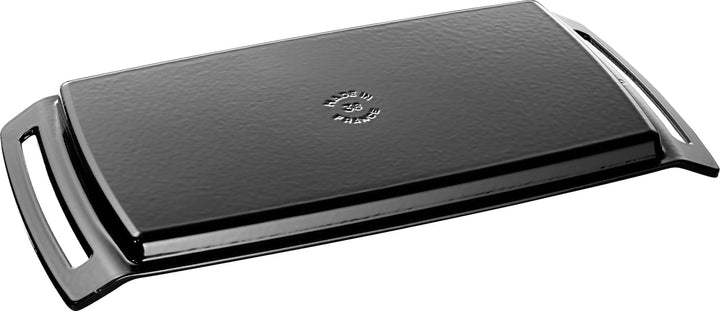 STAUB Grillplatte aus Gusseisen, 47 x 24,9 cm