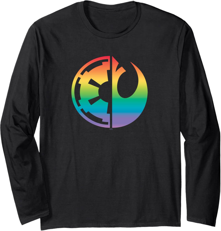 Star Wars Rebel Alliance and Galactic Empire Pride Langarmshirt