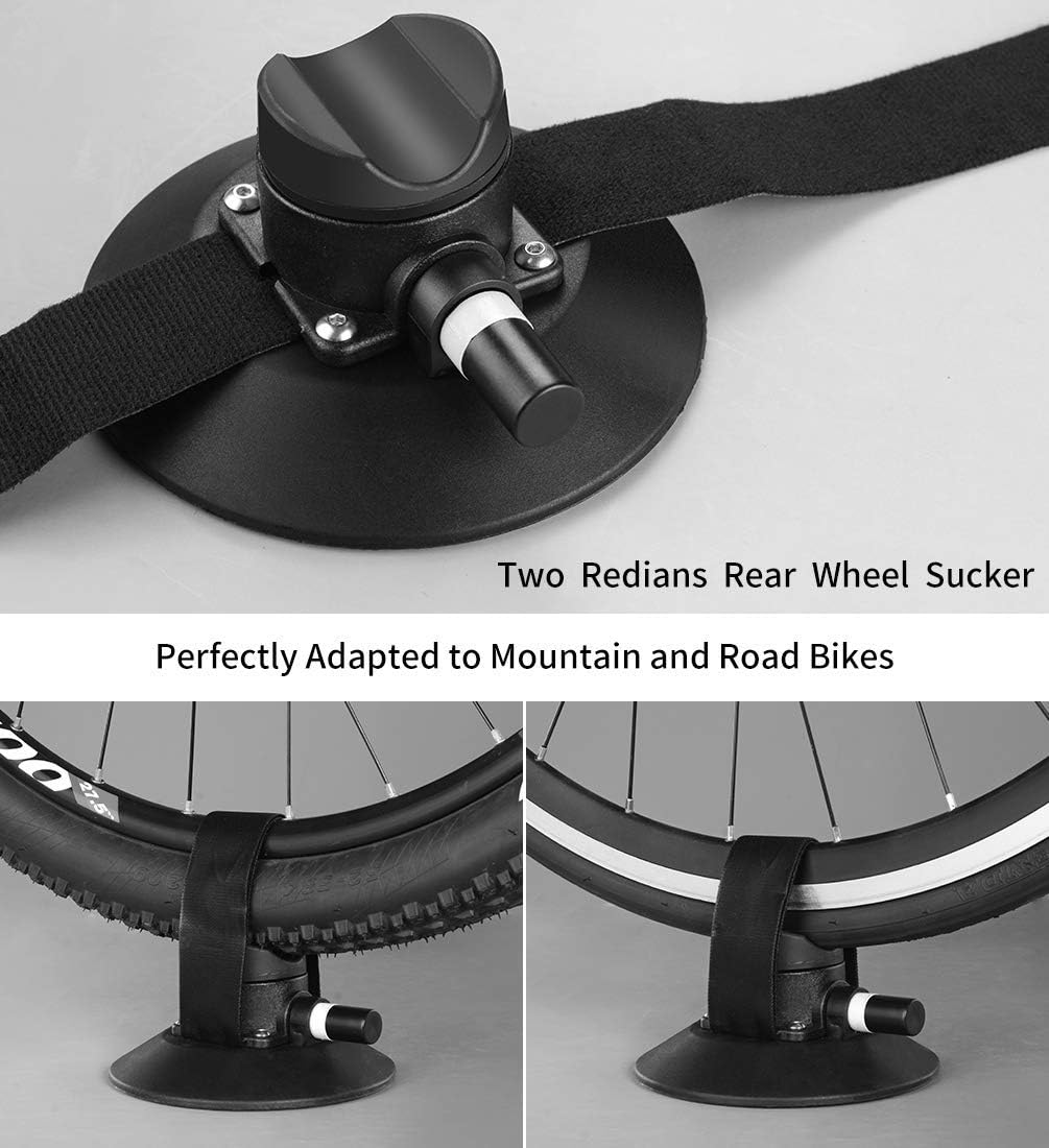 ROCKBROS Fahrradträger mit Saugnäpfe Fahrrad Dachträger Dachgepäckträger Schnellmontage für 3 Fahrrä