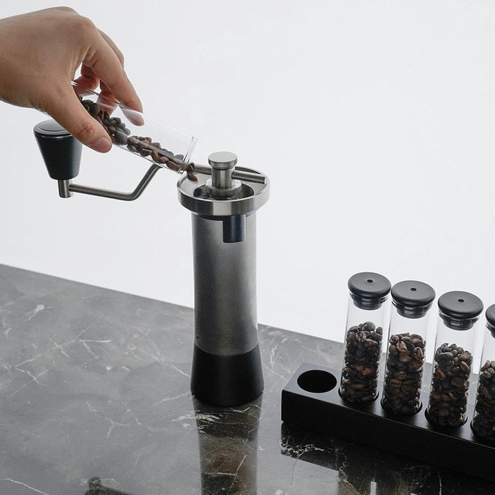 watchget Kaffeebohnenbehälter, 6 Stück Kaffeebohnenkeller-Röhren, Einzeldosis, Kaffeebohnen-Aufbewah
