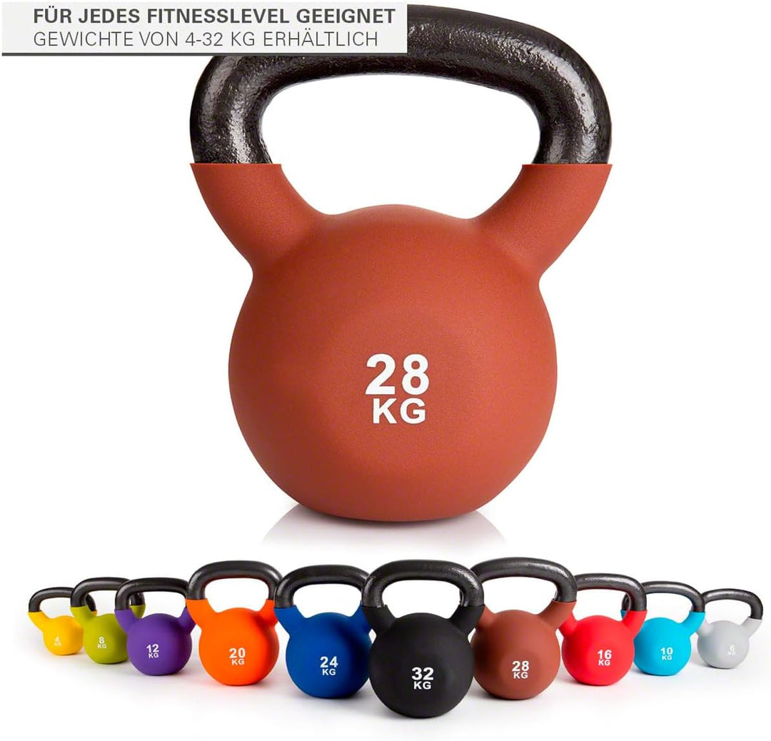 Sport-Tec Kettlebell, Kugelhantel, Workout, Fitness, Bodybuilding, Kurzhantel, Gewichtskugel, Schwun