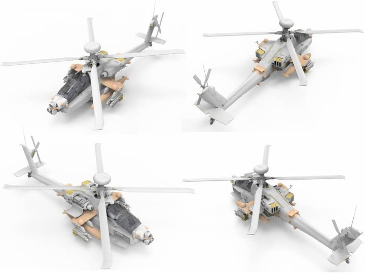 TAKOM 2605 AH-64DI SARAF Attack Helicopter amerikanischer Kampfhubschrauber Massstab 1:35 Modellbau