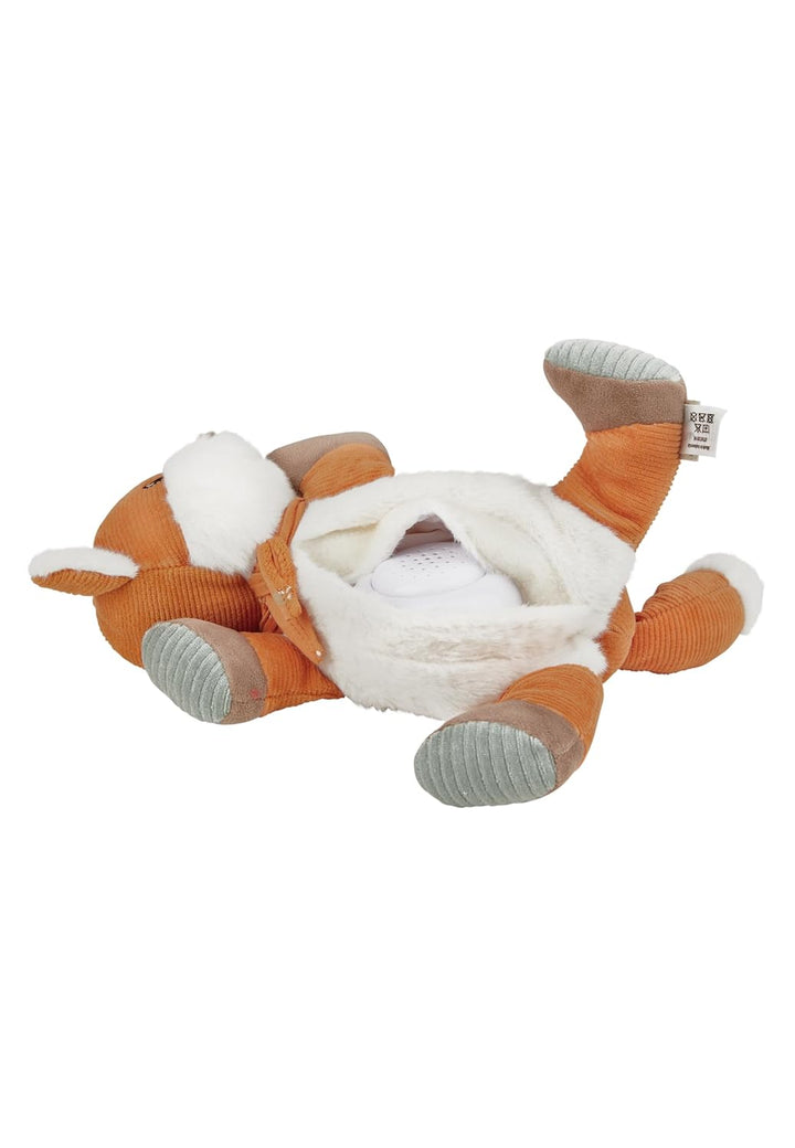 Sterntaler Einschlafhilfe mit Sound-Modul Fuchs Filou - Schlaf Gut Figur aus weichem Cord &amp; Flausch