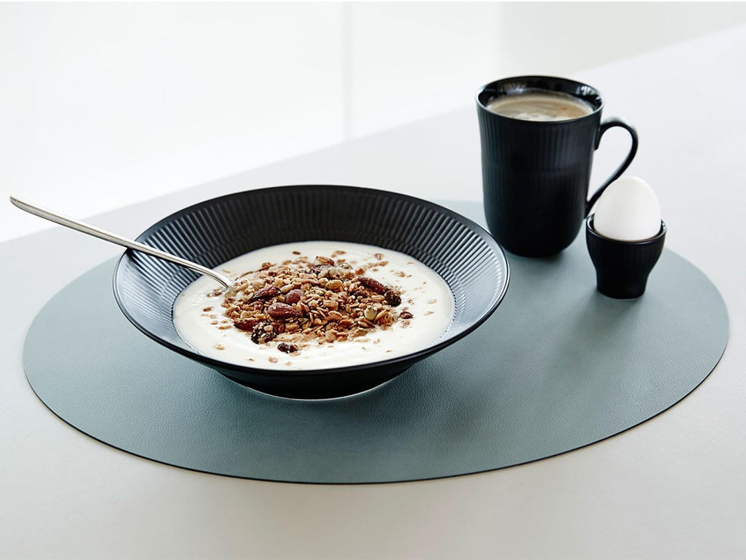 Lind DNA (982219) TABLEMAT, Tischmatte, rot oval 35 x 46 cm, 1 Stück